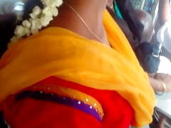 Tamil hot young girl small boobs in bus (2019)