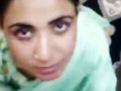 Pakistani Aunty sucks and fucks young guy